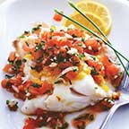 Baked Cod with Salsa